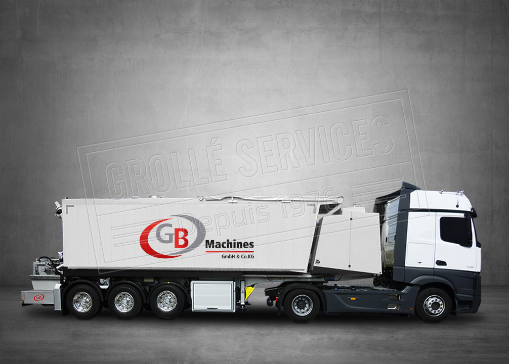 MOBILEMAN D3 - centrale mobile pour chape liquide GB Machines